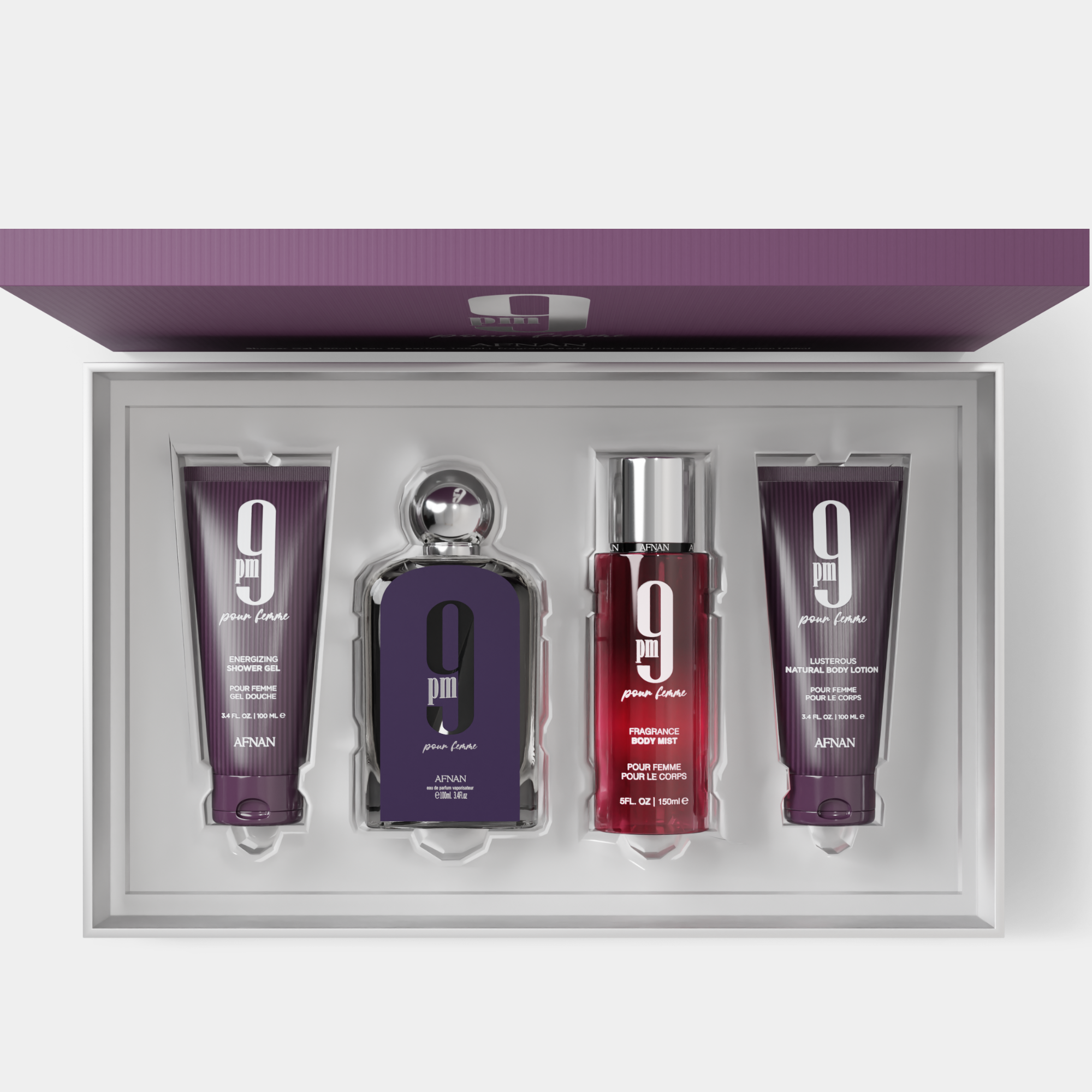 GIFT SET 9 PM POUR FEMME